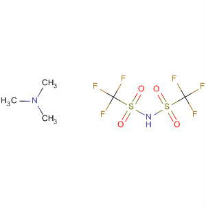 437606-20-7  Methanesulfonamide, 1,1,1-trifluoro-N-[(trifluoromethyl)sulfonyl]-,compd. with N,N-dimethylmethanamine (1:1)