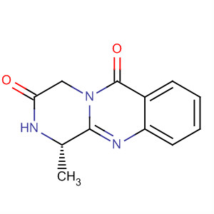 437768-88-2  2H-Pyrazino[2,1-b]quinazoline-3,6(1H,4H)-dione, 1-methyl-, (1S)-