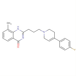 437996-33-3  4(1H)-Quinazolinone,2-[3-[4-(4-fluorophenyl)-3,6-dihydro-1(2H)-pyridinyl]propyl]-8-methyl-