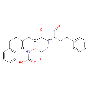 438045-14-8  Carbamic acid,[(1S)-1-[[[(1S)-1-formyl-3-phenylpropyl]amino]carbonyl]-3-methylbutyl]-,phenylmethyl ester