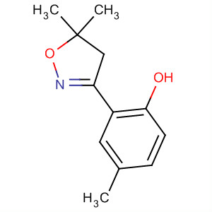 438211-01-9  Phenol, 2-(4,5-dihydro-5,5-dimethyl-3-isoxazolyl)-4-methyl-