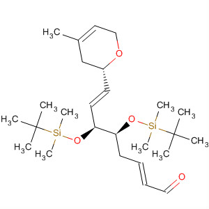 438222-32-3  2,7-Octadienal,8-[(2S)-3,6-dihydro-4-methyl-2H-pyran-2-yl]-5,6-bis[[(1,1-dimethylethyl)dimethylsilyl]oxy]-, (2E,5S,6S,7E)-