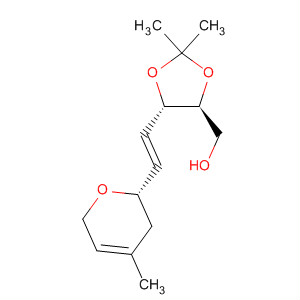 438222-37-8  1,3-Dioxolane-4-methanol,5-[(1E)-2-[(2S)-3,6-dihydro-4-methyl-2H-pyran-2-yl]ethenyl]-2,2-dimethyl-, (4S,5S)-