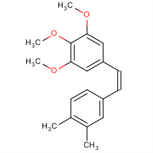 438534-25-9  Benzene, 5-[(1Z)-2-(3,4-dimethylphenyl)ethenyl]-1,2,3-trimethoxy-