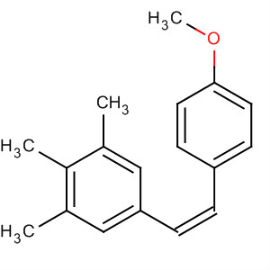 438534-27-1  Benzene, 5-[(1Z)-2-(4-methoxyphenyl)ethenyl]-1,2,3-trimethyl-