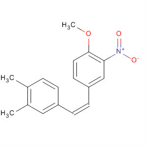 438534-31-7  Benzene, 4-[(1Z)-2-(3,4-dimethylphenyl)ethenyl]-1-methoxy-2-nitro-
