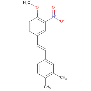 438534-32-8  Benzene, 4-[(1E)-2-(3,4-dimethylphenyl)ethenyl]-1-methoxy-2-nitro-