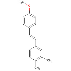 438534-34-0  Benzene, 4-[(1E)-2-(4-methoxyphenyl)ethenyl]-1,2-dimethyl-