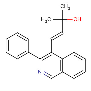 438565-00-5  3-Buten-2-ol, 2-methyl-4-(3-phenyl-4-isoquinolinyl)-, (3E)-