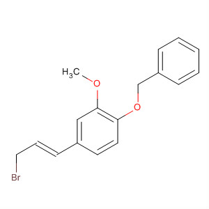 438581-67-0  Benzene, 4-[(1E)-3-bromo-1-propenyl]-2-methoxy-1-(phenylmethoxy)-