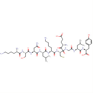 439076-80-9  L-Tyrosine,L-lysyl-L-seryl-L-asparaginyl-L-leucyl-L-lysyl-L-a-glutamyl-L-cysteinylglycyl-L-leucyl- 439076-80-9  L-Tyrosine,L-lysyl-L-seryl-L-asparaginyl-L-leucyl-L-lysyl-L-a-glutamyl-L-cysteinylglycyl-L-leucyl-