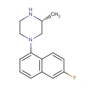439082-36-7  Piperazine, 1-(6-fluoro-1-naphthalenyl)-3-methyl-, (3R)-