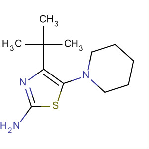 439146-06-2  2-Thiazolamine, 4-(1,1-dimethylethyl)-5-(1-piperidinyl)-