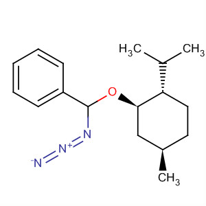 440122-04-3  Benzene,[azido[[(1R,2S,5R)-5-methyl-2-(1-methylethyl)cyclohexyl]oxy]methyl]-