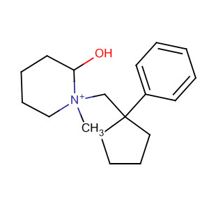 440345-21-1  Piperidinium, 1-methyl-1-[(1-phenylcyclopentyl)methyl]-, hydroxide