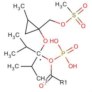 441784-94-7  Phosphonic acid,[[[2-methyl-1-[[(methylsulfonyl)oxy]methyl]cyclopropyl]oxy]methyl]-,bis(1-methylethyl) ester
