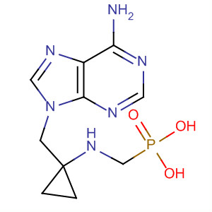 441786-41-0  Phosphonic acid,[[[1-[(6-amino-9H-purin-9-yl)methyl]cyclopropyl]amino]methyl]-