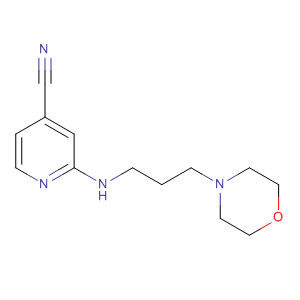 442846-87-9  4-Pyridinecarbonitrile, 2-[[3-(4-morpholinyl)propyl]amino]-