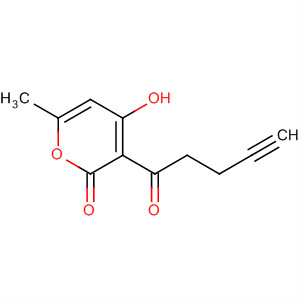 442847-65-6  2H-Pyran-2-one, 4-hydroxy-6-methyl-3-(1-oxo-4-pentynyl)-