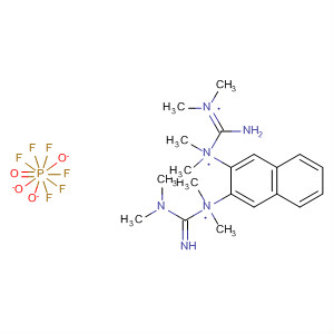 442873-73-6  Phosphate(1-), hexafluoro-, hydrogen, compd. withN'',N'''''-1,8-naphthalenediylbis[N,N,N',N'-tetramethylguanidine] (1:1)