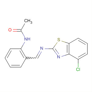 443094-94-8  Acetamide, N-[2-[[(4-chloro-2-benzothiazolyl)imino]methyl]phenyl]-