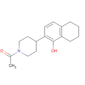 443131-04-2  Piperidine, 1-acetyl-4-(5,6,7,8-tetrahydro-1-hydroxy-2-naphthalenyl)-