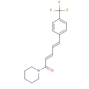 443360-60-9  Piperidine,1-[(2E,4E)-1-oxo-5-[4-(trifluoromethyl)phenyl]-2,4-pentadienyl]-