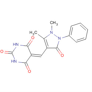 4438-80-6  2,4,6(1H,3H,5H)-Pyrimidinetrione,5-[(2,3-dihydro-1,5-dimethyl-3-oxo-2-phenyl-1H-pyrazol-4-yl)methylene]-