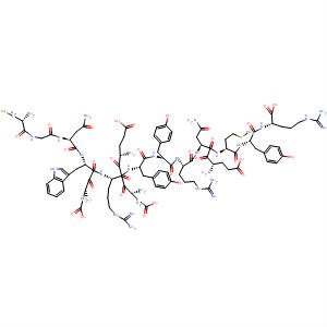 444309-90-4  L-Arginine,L-cysteinylglycyl-L-asparaginyl-L-a-aspartyl-L-tryptophyl-L-a-glutamyl-L-a-aspartyl-L-arginyl-L-tyrosyl-L-tyrosyl-L-arginyl-L-a-glutamyl-L-asparaginyl-L-methionyl-L-tyrosyl-