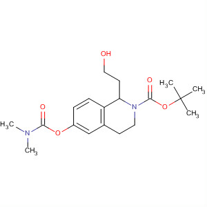 444646-55-3  2(1H)-Isoquinolinecarboxylic acid,6-[[(dimethylamino)carbonyl]oxy]-3,4-dihydro-1-(2-hydroxyethyl)-,1,1-dimethylethyl ester