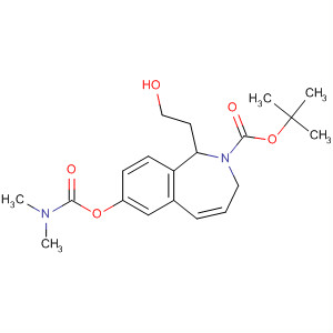 444646-74-6  2H-2-Benzazepine-2-carboxylic acid,7-[[(dimethylamino)carbonyl]oxy]-1,3-dihydro-1-(2-hydroxyethyl)-,1,1-dimethylethyl ester
