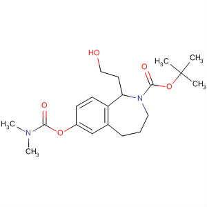 444646-75-7  2H-2-Benzazepine-2-carboxylic acid,7-[[(dimethylamino)carbonyl]oxy]-1,3,4,5-tetrahydro-1-(2-hydroxyethyl)-,1,1-dimethylethyl ester