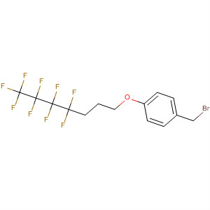 444682-61-5  Benzene, 1-(bromomethyl)-4-[(4,4,5,5,6,6,7,7,7-nonafluoroheptyl)oxy]-