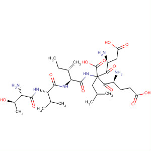 444753-63-3  L-Leucine, L-threonyl-L-valyl-L-isoleucyl-L-a-aspartyl-L-a-glutamyl-