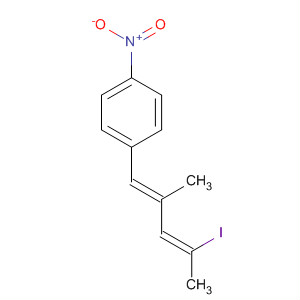 444760-02-5  Benzene, 1-[(1E,3Z)-4-iodo-2-methyl-1,3-pentadienyl]-4-nitro-