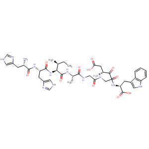 444806-32-0  L-Tryptophan,L-histidyl-L-histidyl-L-isoleucyl-L-alanylglycyl-L-a-aspartylglycyl- 444806-32-0  L-Tryptophan,L-histidyl-L-histidyl-L-isoleucyl-L-alanylglycyl-L-a-aspartylglycyl-