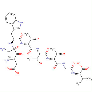 444806-61-5  L-Valine,L-a-aspartyl-L-alanyl-L-tryptophyl-L-threonyl-L-threonyl-L-threonylglycyl-