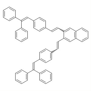 444811-80-7  Naphthalene, 2,3-bis[2-[4-(2,2-diphenylethenyl)phenyl]ethenyl]-