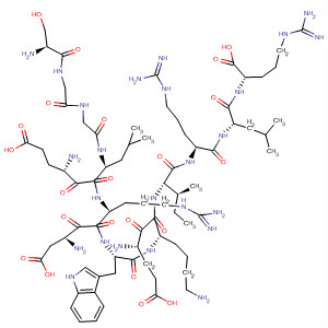 445294-64-4  L-Arginine,L-serylglycylglycyl-L-a-glutamyl-L-leucyl-L-a-aspartyl-L-arginyl-L-tryptophyl-L-a-glutamyl-L-lysyl-L-isoleucyl-L-arginyl-L-leucyl-
