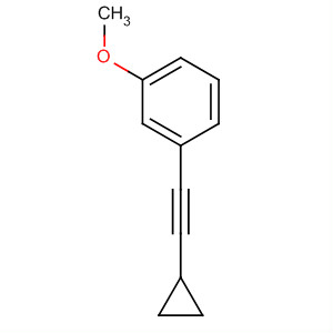 445424-01-1  Benzene, 1-(cyclopropylethynyl)-3-methoxy-