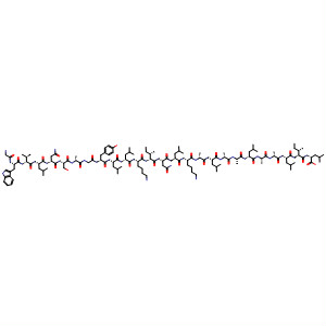 445462-04-4  L-Leucine,glycyl-L-tryptophyl-L-threonyl-L-leucyl-L-asparaginyl-L-seryl-L-alanylglycyl-L-tyrosyl-L-leucyl-L-leucyl-L-lysyl-L-isoleucyl-L-asparaginyl-L-leucyl-L-lysyl-L-alanyl-L-leucyl-L-alanyl-L-alanyl-L-leucyl-L-alanyl-L-alanyl-L-leucyl-L-isoleucyl-