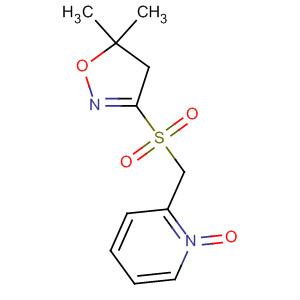 447401-42-5  Pyridine, 2-[[(4,5-dihydro-5,5-dimethyl-3-isoxazolyl)sulfonyl]methyl]-,1-oxide