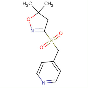 447401-43-6  Piridina, 4-[[(4,5-diidro-5,5-dimetil-3-isoxazolil)sulfonil]metil]-