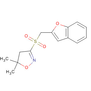 447401-65-2  Isoxazole, 3-[(2-benzofuranylmethyl)sulfonyl]-4,5-dihydro-5,5-dimethyl-