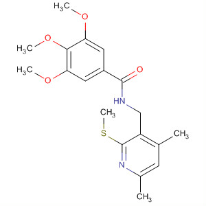 447455-89-2  Benzamide,N-[[4,6-dimethyl-2-(methylthio)-3-pyridinyl]methyl]-3,4,5-trimethoxy-
