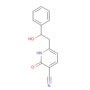 4487-45-0  3-Pyridinecarbonitrile, 1,2-dihydro-6-(2-hydroxy-2-phenylethyl)-2-oxo-
