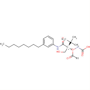 448959-93-1  Carbamic acid,[(1R)-1-(hydroxymethyl)-2-[(3-octylphenyl)amino]-2-oxoethyl]-,1,1-dimethylethyl ester