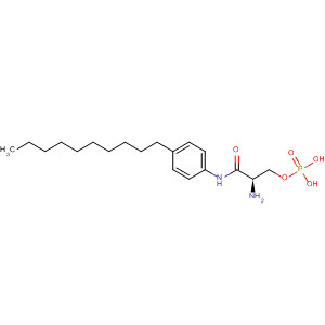 449173-11-9  Propanamide, 2-amino-N-(4-decylphenyl)-3-(phosphonooxy)-, (2R)-