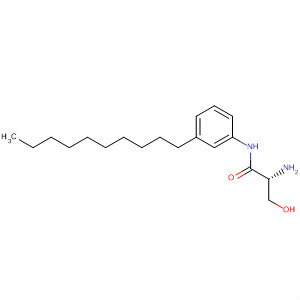 449173-16-4  Propanamide, 2-amino-N-(3-decylphenyl)-3-hydroxy-, (2R)-