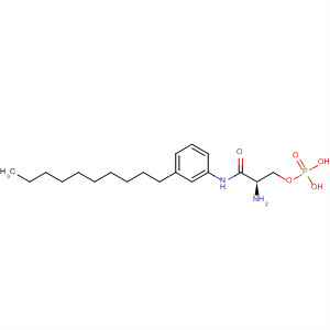 449173-20-0  Propanamide, 2-amino-N-(3-decylphenyl)-3-(phosphonooxy)-, (2R)-